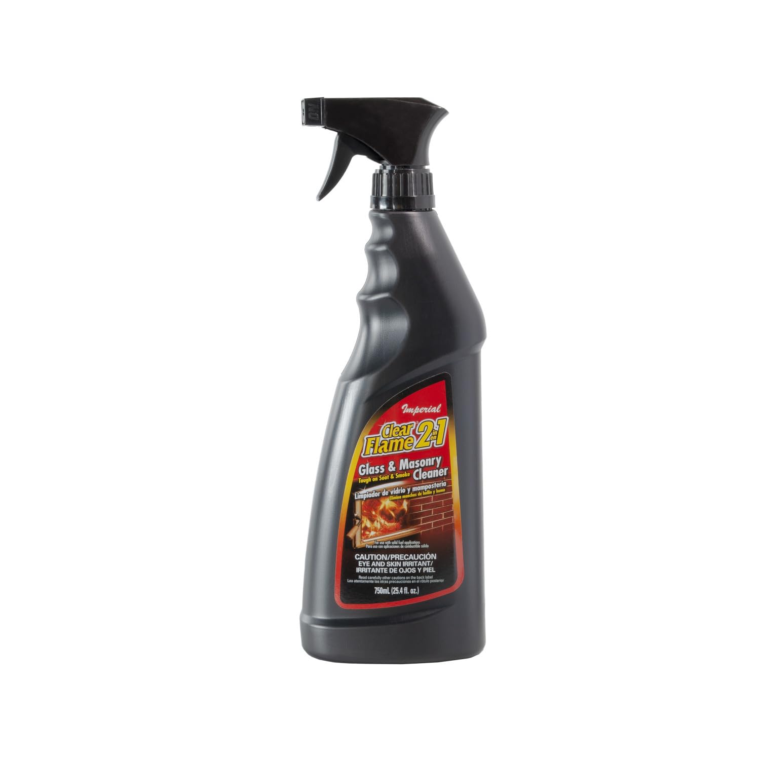 CLEAR FLAME 2 in 1 Fireplace & Stove Cleaner & Deodorizer, 25.4 oz