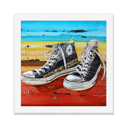 Meaningful Conversations - Danny Phillips Art Print, Unframed, Chuck Taylor