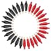 Pure Copper Alligator Clips, DROK 50 pcs Crocodile Alligator Clips Clamps Jumper Electric Test Clip Helper with Protective Insulation Cover