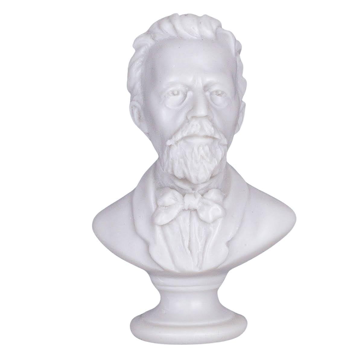 danila-souvenirs Russian Writer Anton Chekhov Marble Bust Statue Sculpture 5'' (12.5 cm)