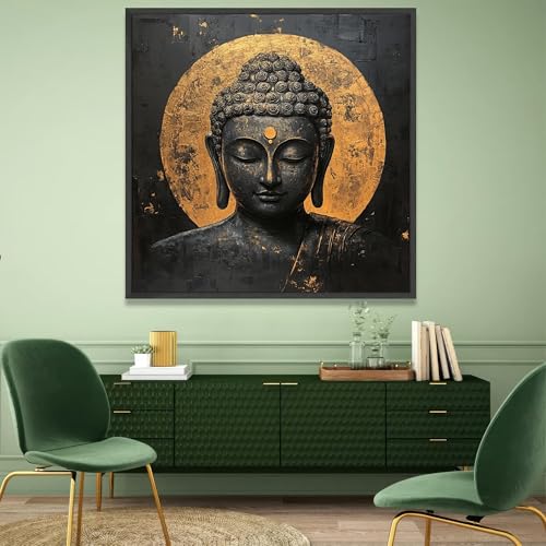 Toile Bouddha serein pour apaiser votre esprit à la maison - 4