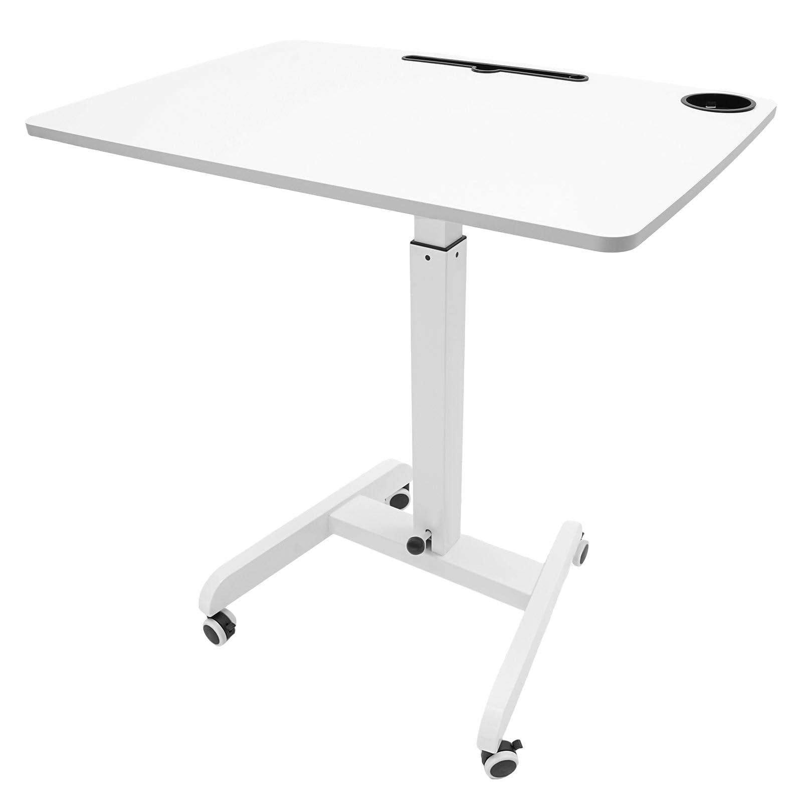 22Inch D 31 5Inch W 44 25Inch H Mobile Standing Desk Adjustable Height Standing Desk Lectern Portable with