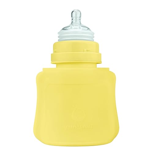 Green Sprouts Sprout Ware - Bolsillo para bebé hecho de silicona y plantas (5 onzas), bolsillo de plástico de silicona no tóxica a base de plantas,