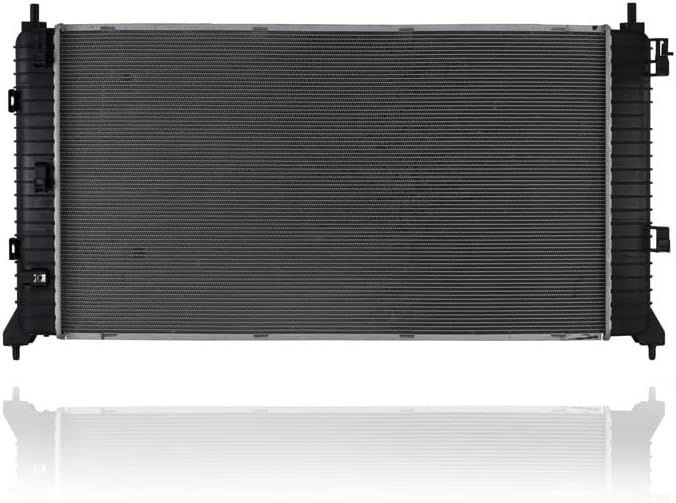Radiator - Cooling Direct Compatible/Replacement for 13767 '19-22 Chevrolet Silverado/GMC Sierra 1500 8Cy 5.3/6.2L Without Tow Package - Plastic Tank, Aluminum Core - 23388801