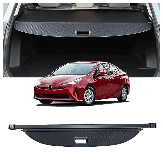 How big luggage can prius take Retractable Cargo Cover for Prius 2016-2022