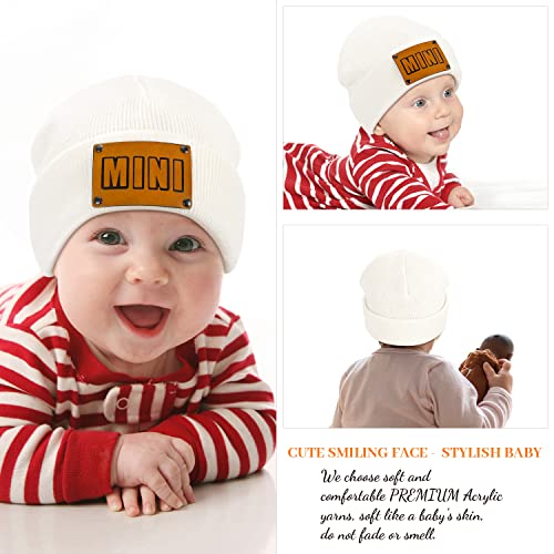 Danmy Parent-Child Beanie Hat,Mother & Baby Daughter/Son Winter Warm Knit Hat,Kids Soft Beanie Cap #TOP4