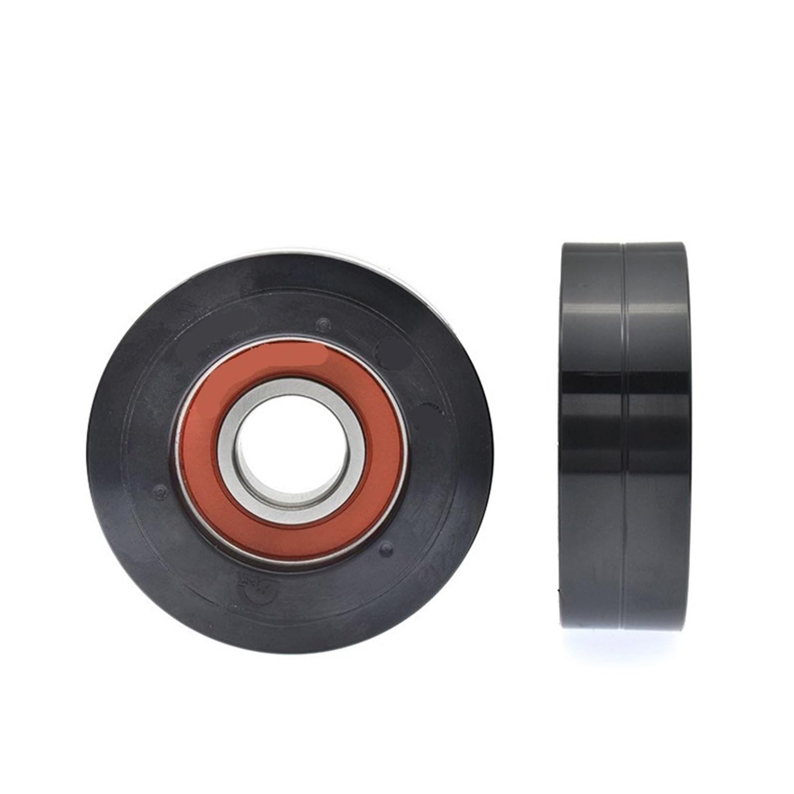 Roulement 6204RS galet de porte coulissante 75mm en PU noir