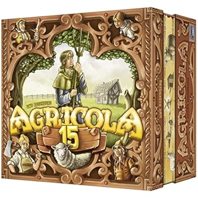Asmodee - Lookout Games LKGAG15ES Agricola 15 Aniversario Juego de Mesa  en Español