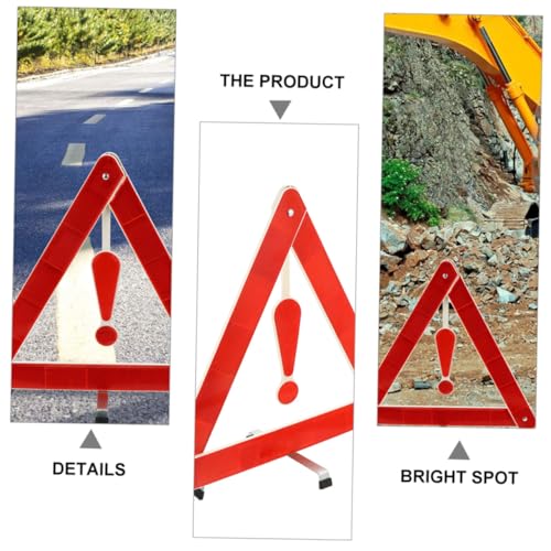 Triangle de signalisation auto pour panne : eviter les dangers de nuit - 6