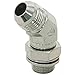 Tompkins Industries 7802-16-33 JIC to Metric Elbow 45 Degree, 1 5/16-12 x M33 x 2.0, Steel