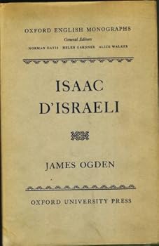 Hardcover Isaac D'Israeli (Oxford English monographs) Book