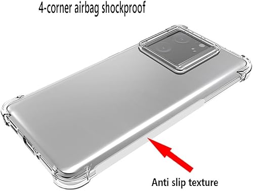 Miniatura 4 de Funda transparente para Xiaomi mi 13T mi 13T Pro, Slim Fit TPU transparente suave contraportada esquina a prueba de golpes Airbag Protección