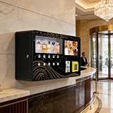 agreilduite Máquina Expendedora De Perfumes Comercial, Pantalla Táctil De 10,1 Pulgadas + 5 Boquillas + Pago con Monedas/Billetes/Tarjeta, Máquina Expendedora De Perfume En Spray Coin+Banknote