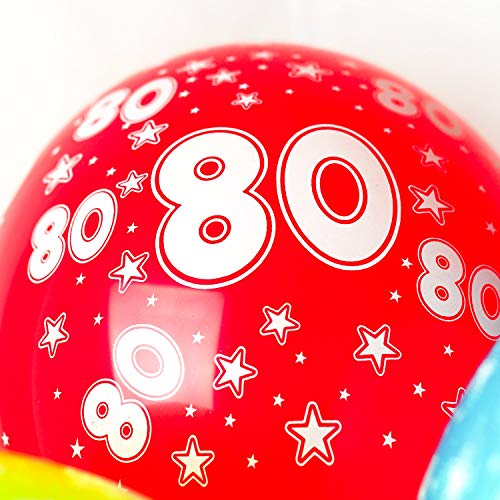Happium - Palloncini di Lattice per Numero 80