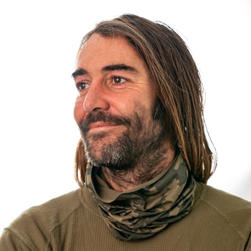 Image of Carhartt Force Lightweight Neck Gaiter, Tree Camo-Burnt Olive, One Size