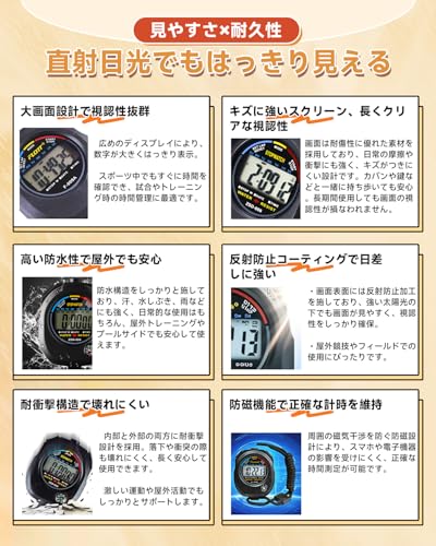 JetWave ストップウォッチ 基本モデル