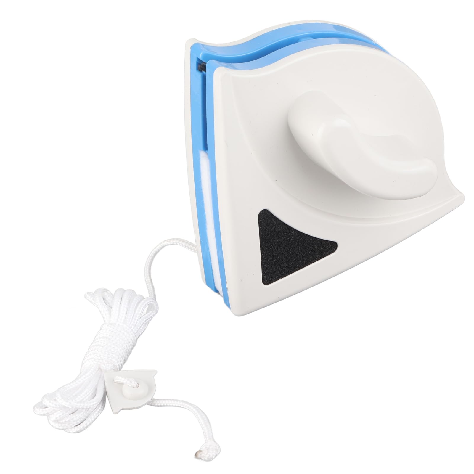 YOUTHINK Double Sided Window Cleaner Magnetic Glass Wiper with ABS Plastic Shell Rubber for Home High Rise Windows Fish Tank Mirror Car Cleaning Tool (Blue)