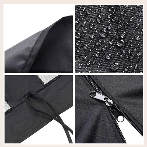 Moustiquaire extérieure pour Gazebo4Panel eredSidewalls Canopy Protect for s & Patios Easy Installat Bug Ber Solut