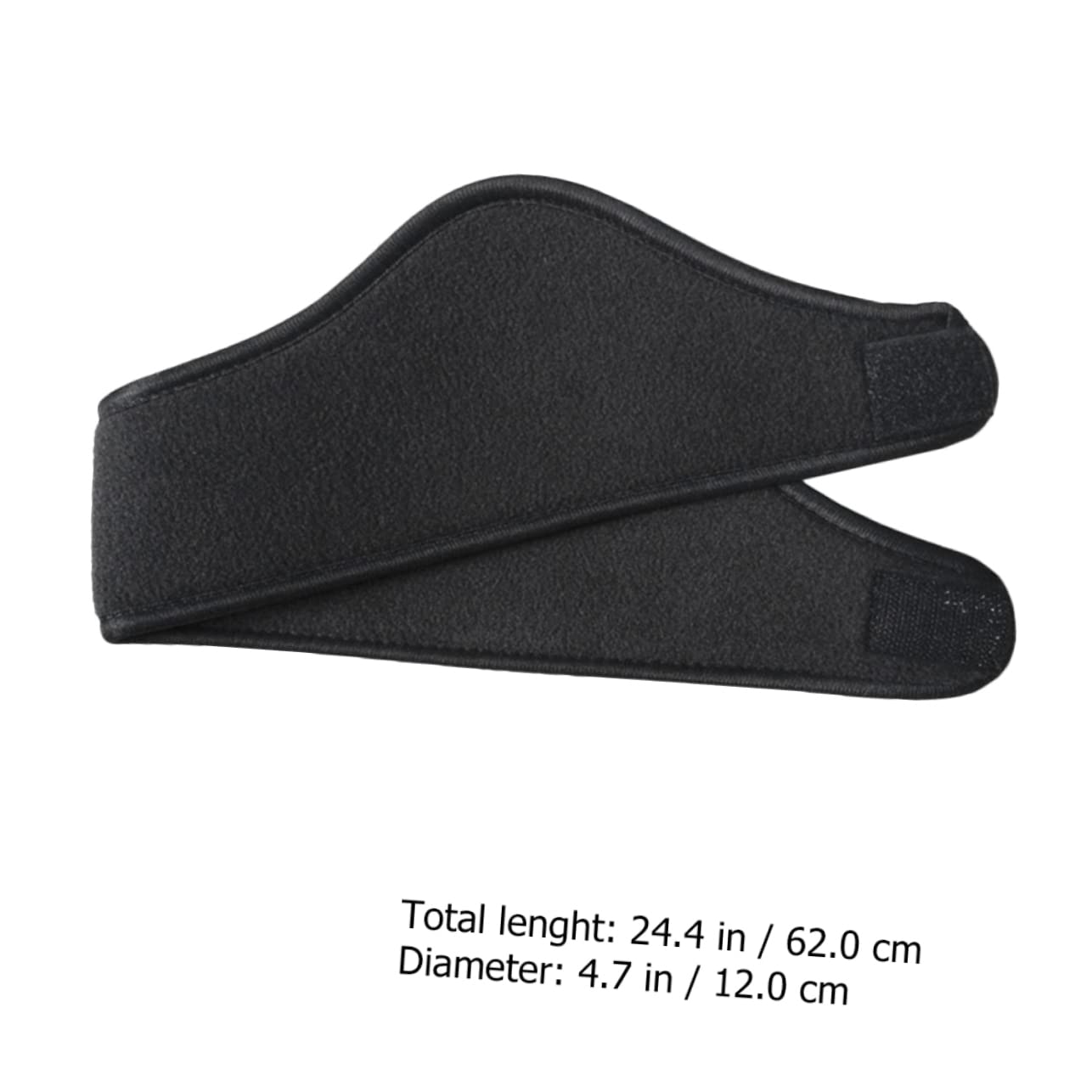 VANZACK 2Pcs Fleece Ear Warmers for Running Unisex Stretchy Ear Muffs Hairband Cold Weather Ear Cover Headbands for Outdoor Activities and Sports