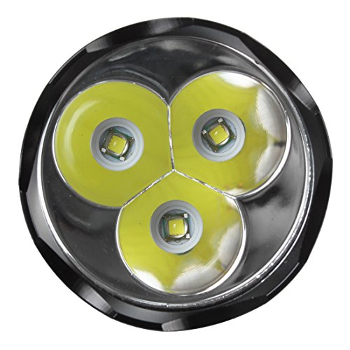 Bestsun Super Bright Tactical Flashlight Powerful 3800Lm 3Pcs Led Water Resistant 5 Light Modes Large Military Grade Led Flashlights For Camping Hiking (No Battery) #TOP4