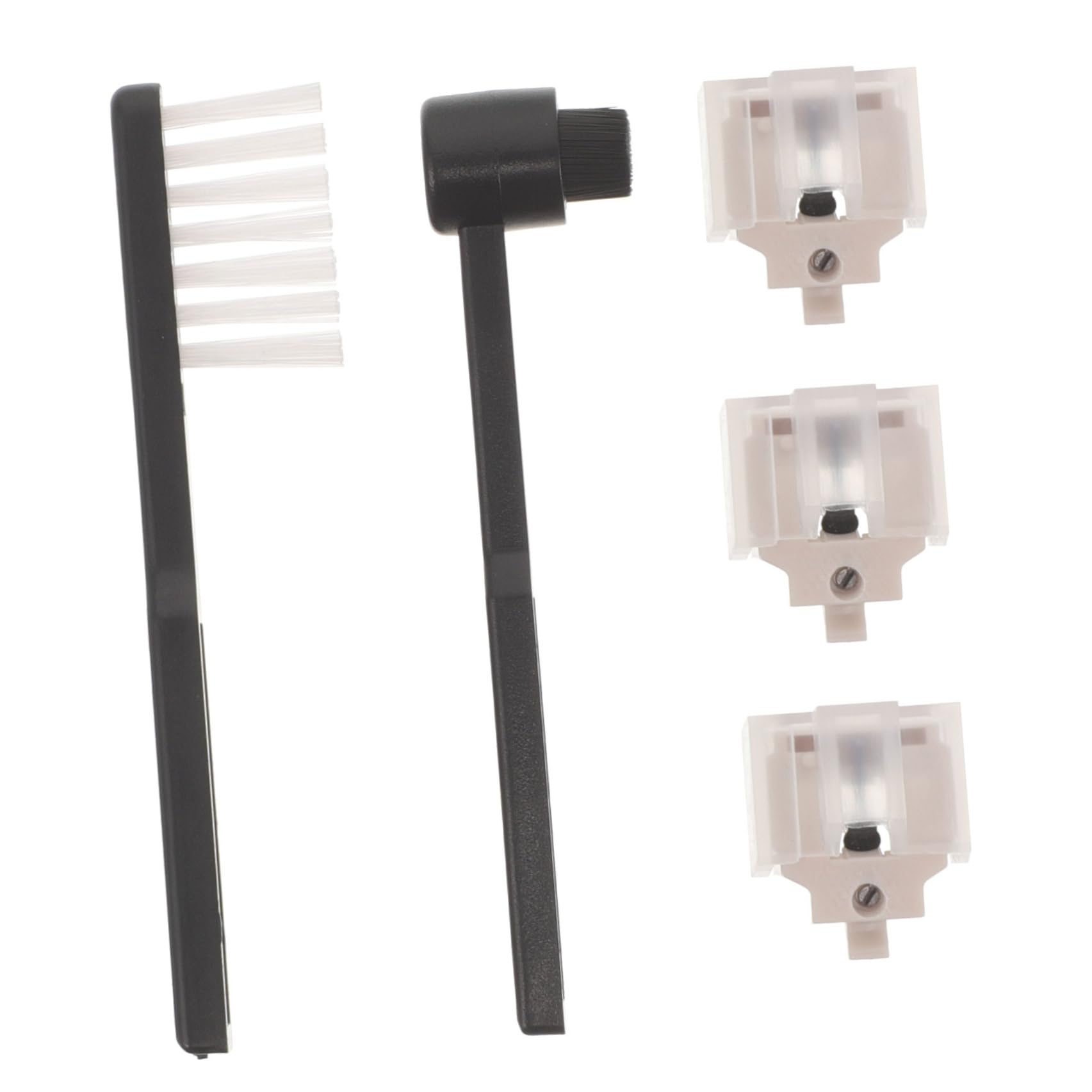 BESPORTBLE Set Puntine di Ricambio per Giradischi T-lp60 con Spazzole la Pulizia dello Stilo, Accessori per Dischi in Vinile, Compatibile per Uso Dj e Audio ad Alta Fedeltà