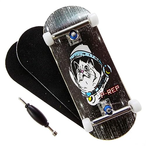 P-REP V2 Performance Complete Wooden Fingerboard 34mm - Space cat