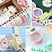 Buluri 50 Rollos de Cinta Adhesiva Washi Cinta Adhesiva Decorativa para Scrapbooking...