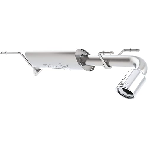 BORLA 11843 Axle-Back Performance Exhaust System for 2013-2016 Subaru Impreza/ 2013-2017 XV Crosstrek 2.0L 4 Cyl. Automatic/Manual Transmission All Wheel Drive 5 Door.