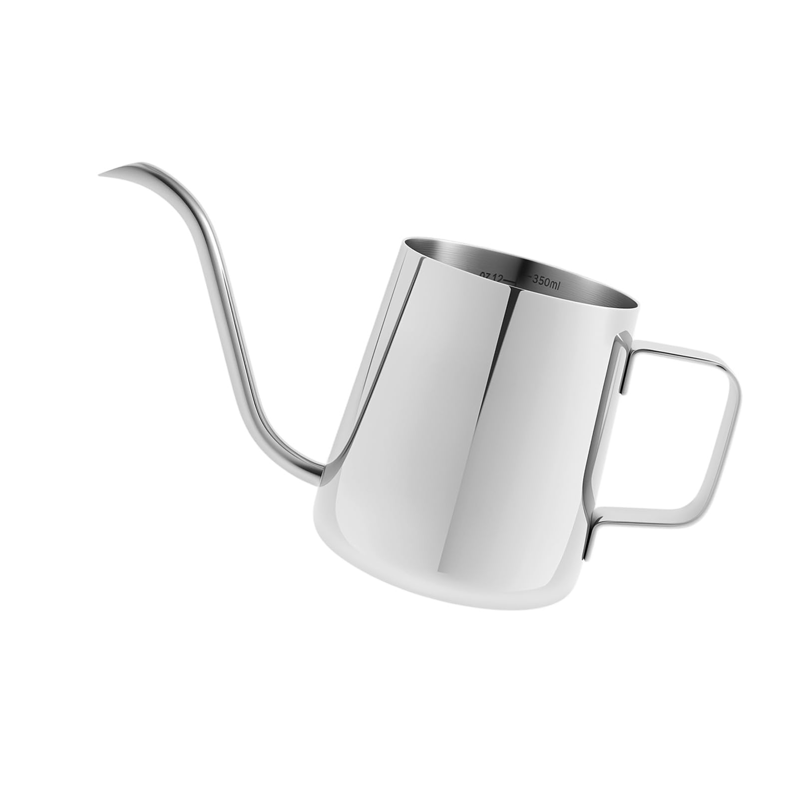 350ML Metal Watering Pots with Extended Nozzle and Markings Indoor Watering Can for Houseplants Indoor Gardening Equipment
