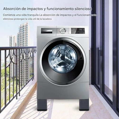 Almohadillas antideslizantes para patas de sillas y mesas con soporte de elevación para cama 3