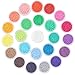 BENECREAT 24 Boxes of About 24000 Pcs 11/0 Multicolor Beading Glass Seed Beads 24 Colors Round Pony Bead Mini Spacer Beads Diameter 2mm with Container Box for Jewelry Making