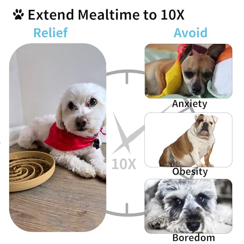 Bifeaw-Dog-Puzzle-Bowl-Silicone-Slow-Feeder-Dog-Bowls-for-Healthy-Eating-Puppy-Slow-Feeder-Non-Slip-Design-Dishwasher-Microwave-Safe