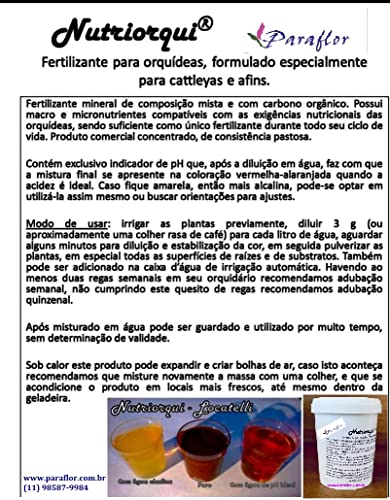 Adubo para orquideas - Nutriorqui - pote 200 G - fertilizante profissional completo