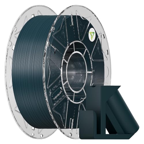 Image of Creality Carbon Fiber PETG Filament 1.75 mm 1KG, Hyper PETG-CF Filament, Matte Finish, Heat-Resistant, High Strength & Outdoor Durable, High Speed 30-600mm /s, Fits for Most 3D Printers, (Wood Green)
