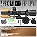 Tacticon Apex Falcon 1-6 x 24mm FFP LPVO Scope with Cantilever Mount | Combat Veteran Owned Company | Tactical Low Power Variable Optic with Illuminated Red Mil-Dot Reticle for Rifle