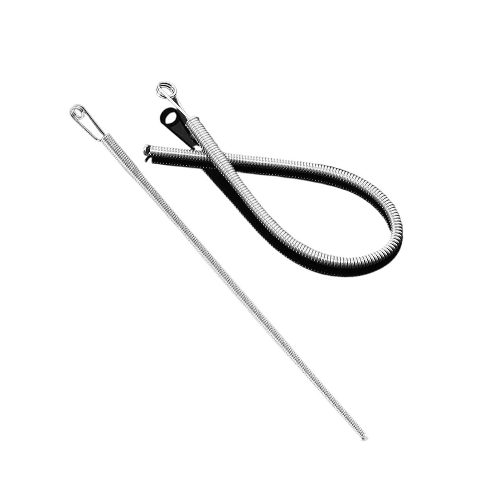 DIY Elastic Drawstring Threader Tool Drawstring Threader Spring Rope Threading Tool Clip for DIY Repairs(5pcs)