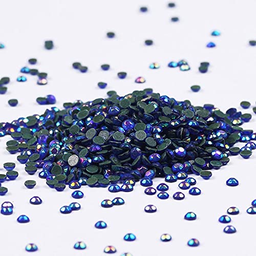 DS-138356 DIY Strass Nail Fix Diamante Decor SS6 Art Decorations Rhinestone Nail Rhinestones for Wedding Dress Fix Applique Z - (Type: BR17/ Q'ty: 1440Pcs)