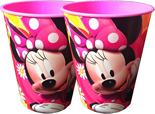 Minnie Mouse Reusable Souvenir Party Drinkware Cups Pack of 2