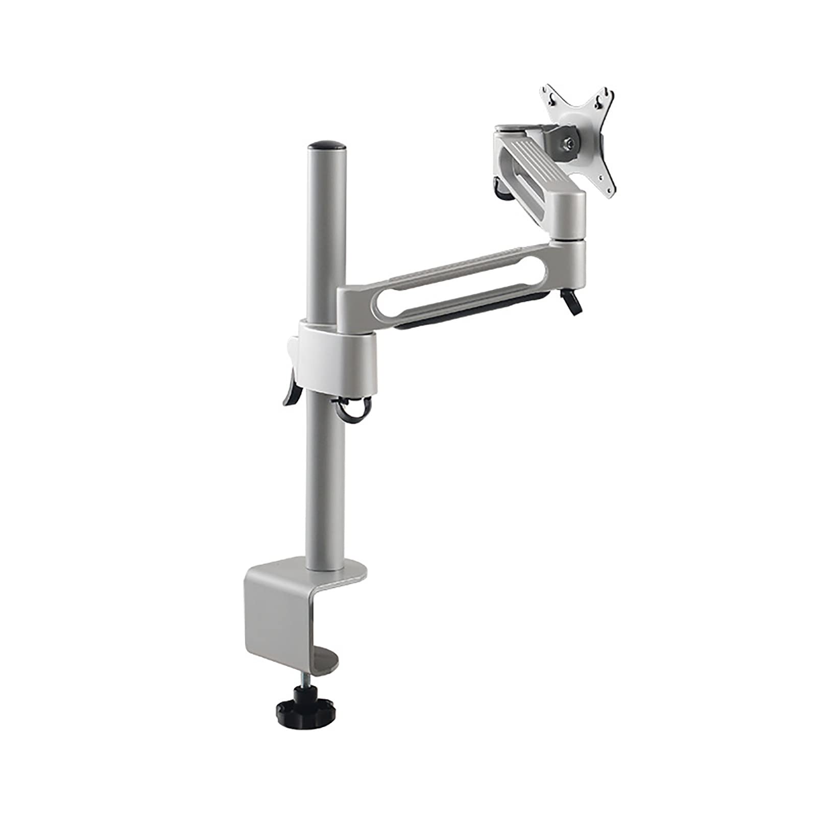 asdchZen Monitor Mount,Height Adjustable Monitor Arm With Clamp And Perforation Base,Monitor Stand Mount For Screen Up To 27Inch,Hold Up To 22Lbs/10Kg
