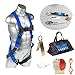 Palmer Safety Fall Protection Roofing Duffle Bag Kit I Full-Body Harness, 50' Vertical Rope & Anchor Set