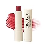 Melixir Vegan Lip Butter (12 Colors), Hydrating Tinted Lip Balm Stick, Bee-Free, Petrolatum-Free, Plant-Based, Moisturizes Dry & Chapped Lips With Shea Butter, Sheer, Natural Finish - 05 Dewy Rose