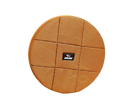 ARAW Shaman Drum Case, Handmade Drum Cover, Premium Bodhran Drum Protector (Orange, 20 Inch)