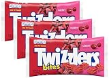 TWIZZLERS Bites Cherry Candy Bag, 16 oz (Pack of 3)