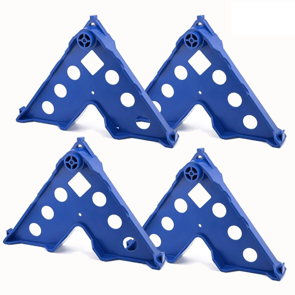 Jnchdghwa Blue Spraypaint Rack -Painted Wooden Wood Stick Support Rack Painter's Accessory Tool Painter's Tool 4Pcs