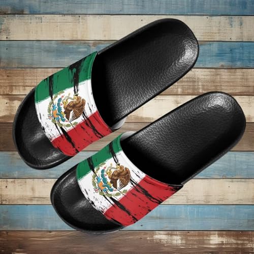 Image of Footwear for Mens Open Toe Athletic Sandals Anti-Slip Sole Slide Sandals Pillow House Flat Shoes Comfortable Slip On Slippers for Indoor & Outdoor