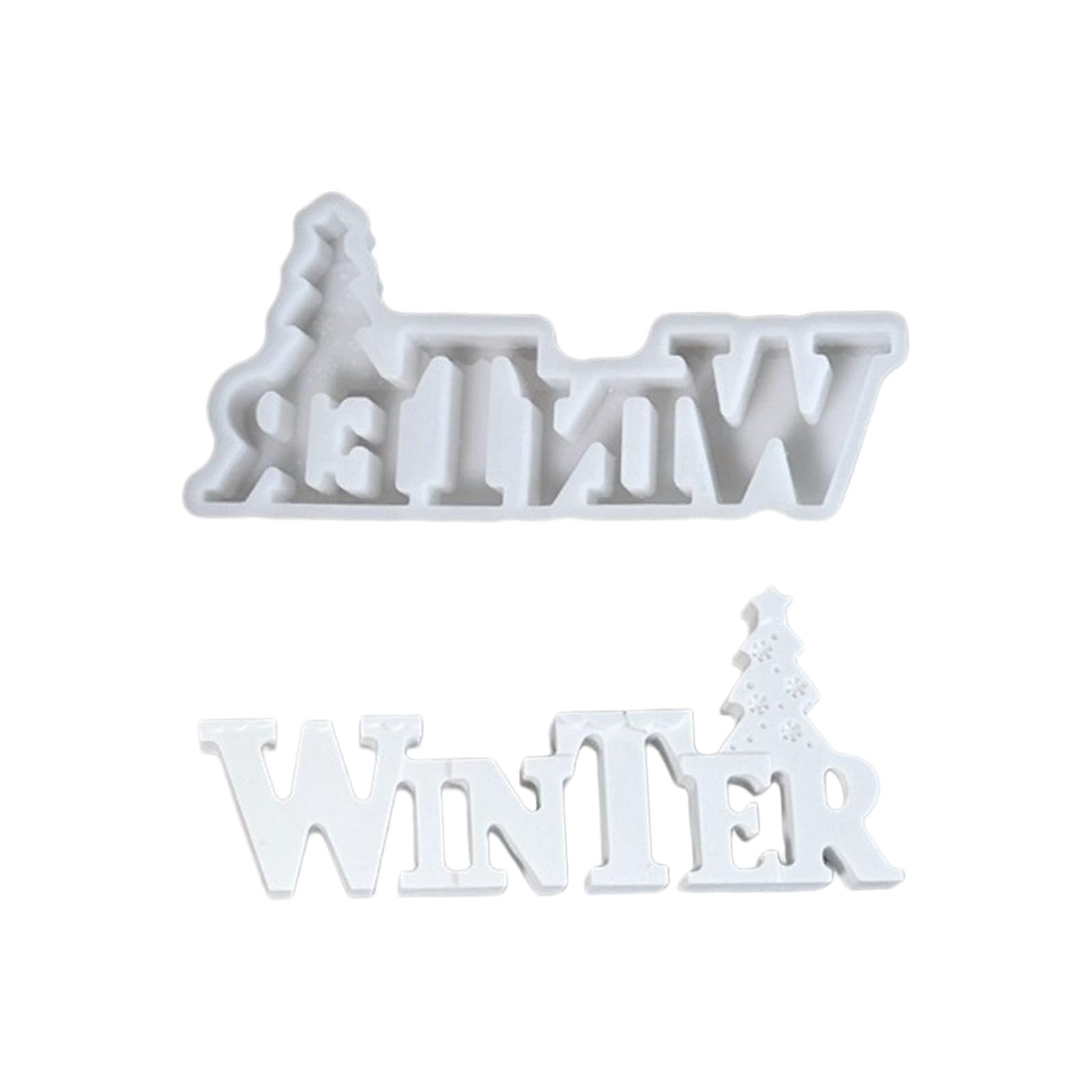 Xjdzineq Flexible Christmas Tree Cast for Freewheeling Holiday Waxlights Concrete Handicrafts Consumable Elastomer Plan Elastomer Cast for Flame & Rosin