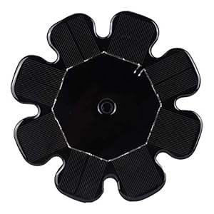 Vogelbadfontein, ABS PE vijverfontein Eenvoudige installatie voor vogelbaden voor tuinman voor aquariums