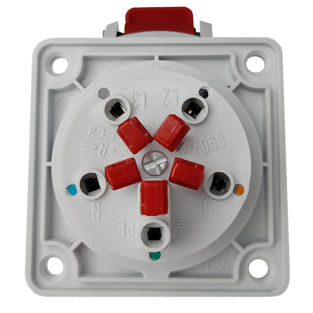 Presa CEE Fissa da Incasso Blu 2P T 16A 220V Gewiss 62205H Presa CEE Fissa da Incasso Blu 2P T 16A 220V Gewiss 62205H
