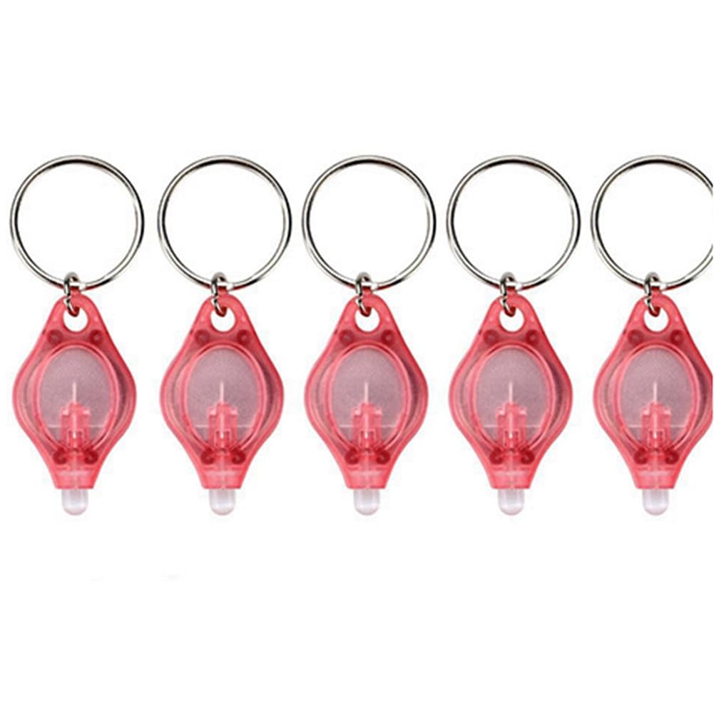 100 Stück LED-Schlüsselanhänger-Taschenlampe, 395 Nm UV-Schlüsselanhänger, Taschenlampe, UV-Licht, Lila, einfach zu bedienen