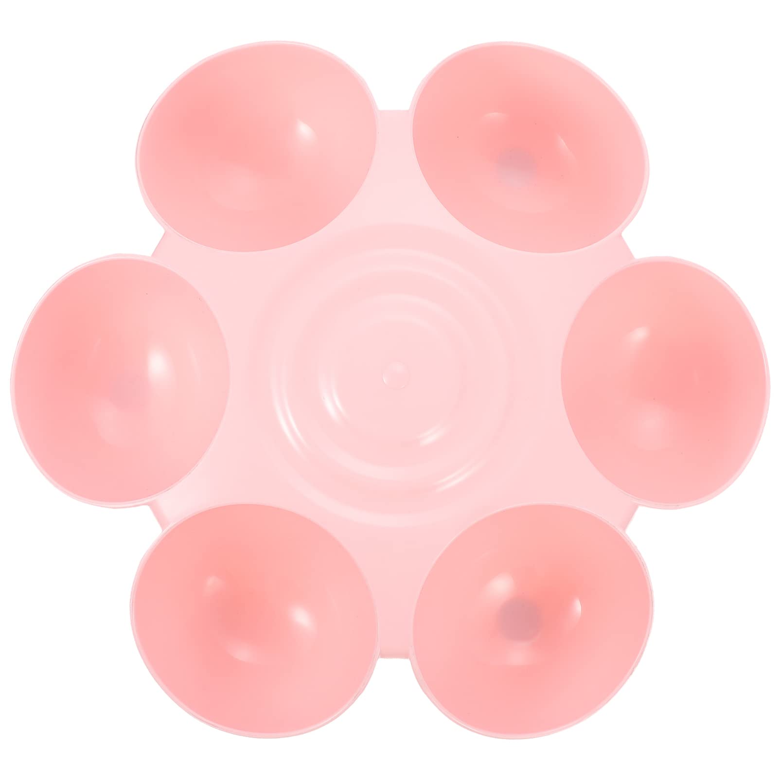 Ipetboom Cat Food Bowl Cat Bowls Dog Food Water Bowls Flower Shaped 6 Bowls Pet Feeding Dish Multiple Cat Feeder Dog Treats Dispenser for Puppy Kitten Slow Feeder Dog Bowls